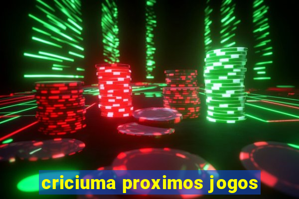 criciuma proximos jogos